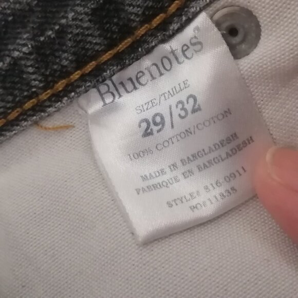 🇨🇦 Bluenotes Jeans, Slim Bootcut "Matt" in Grey, 29x32 - Picture 6 of 8